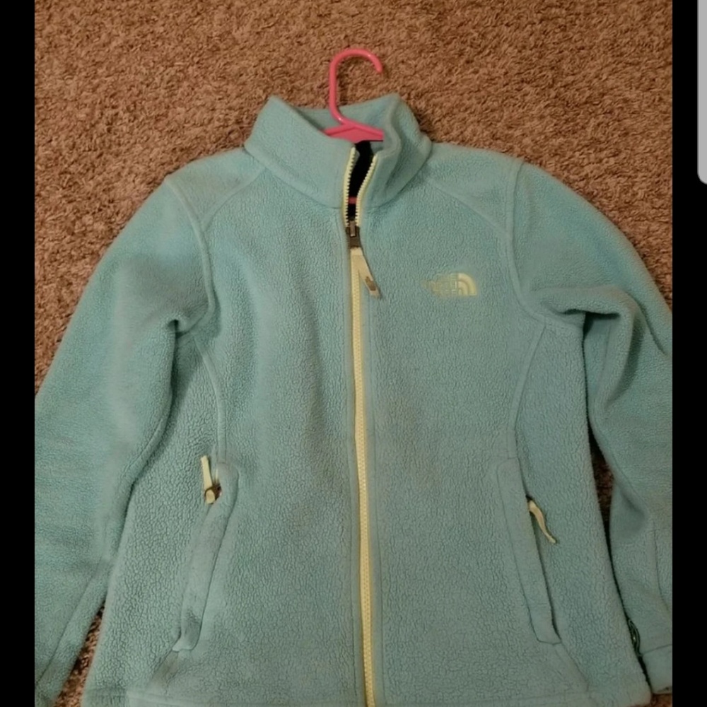 Girls Northface Fleece Coat